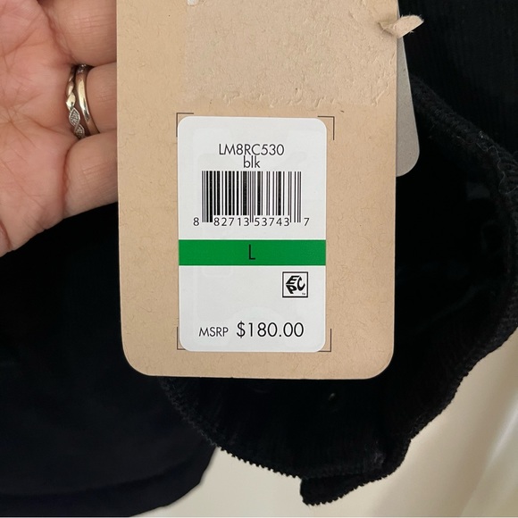 Levi's Mens LM8RC530 Black Long Sleeve Collared Trucker Jacket Size Large - Picture 6 of 7